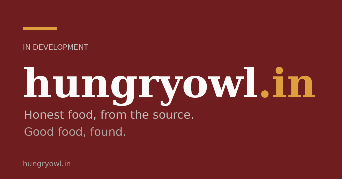Link preview image for hungryowl.in
